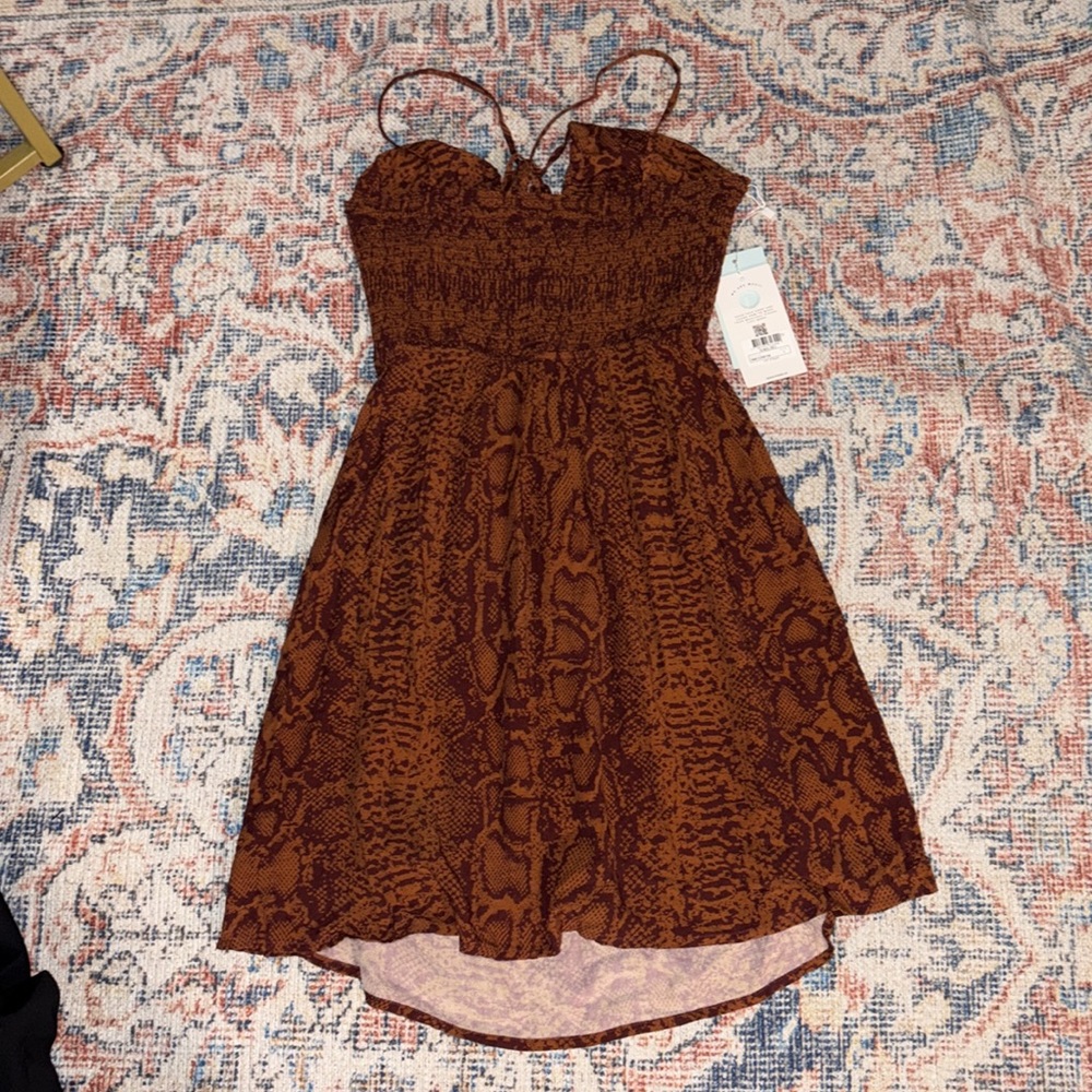 MAAJI Sienna Skin Violet Mini Dress SZ S NWT - Picture 7 of 10